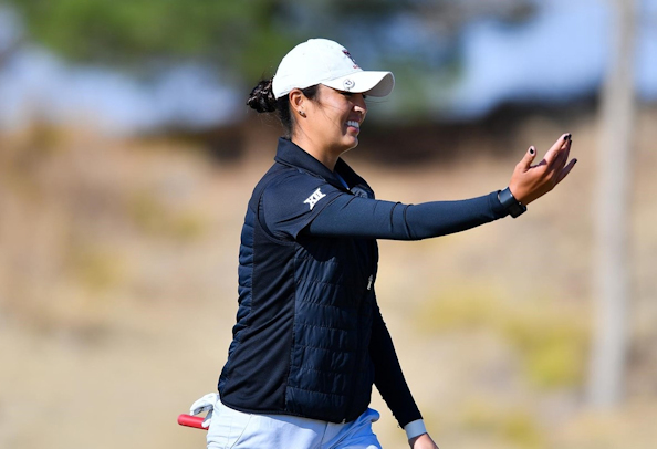 Gabby Barker (Shoshone-Paiute) leads No. 23 Texas Tech through the first two rounds of the Briar’s Creek Invitational