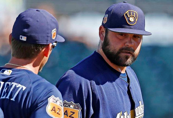 After more than a decade in the majors, pitcher Joba Chamberlain (Winnebago) is looking to break camp with the Milwaukee Brewers