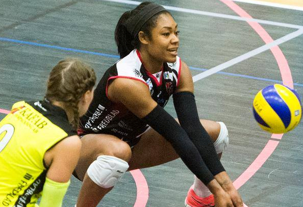 Tiana Dockery (Navajo) Nominated for Player of the Year for Swedish Volleyball League