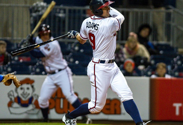 Lane Adams (Choctaw) gets first Major League Baseball start for the Atlanta Brave’s