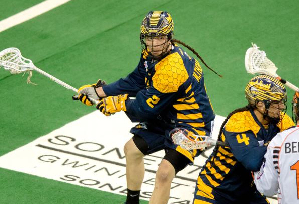 Johnny Powless (Six Nations) and Lyle Thompson (Onondaga) Score 4 apiece as Swarm defeat Buffalo 17-16