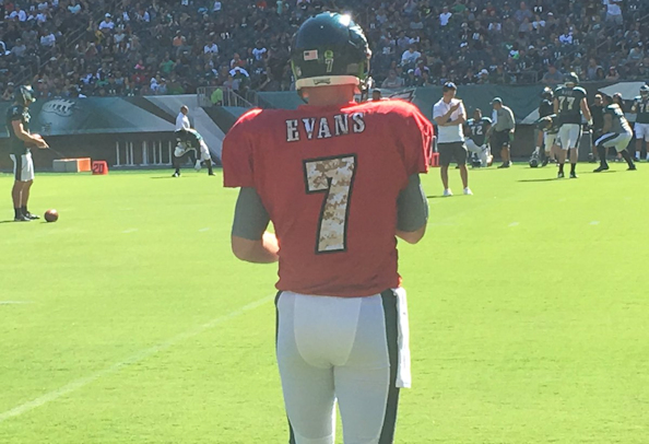 Eagles Rookie QB Dane Evans (Wichita Tribe) Will Begin His NFL Career at Lambeau Field on Thursdsay
