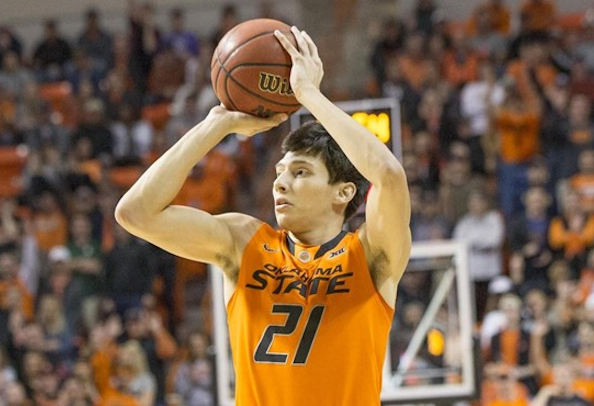 Lindy Waters III (Kiowa Tribe) and OSU Basketball in Exhibition Action on Nov. 3rd at  Gallagher-Iba Arena