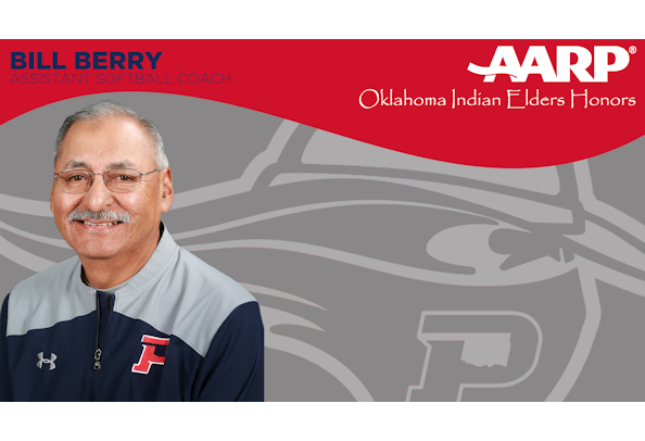 Oklahoma Panhandle State Softball Assistant Coach Bill Berry (Apache/Kiowa) Selected as AARP Oklahoma Indian Elders Honoree