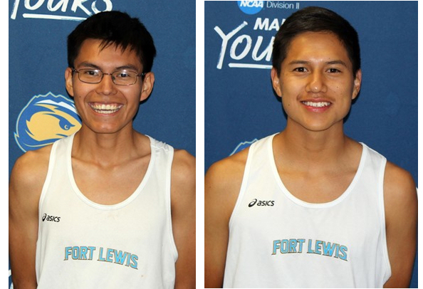 Navajo Runners Shawvan Levi and Steven Nez Help Lead Fort Lewis College to 7th place finish at UC-Riverside Invite