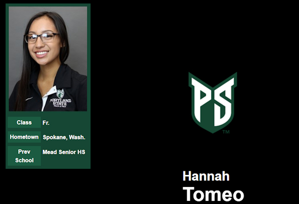 Hannah Tomeo (Colville Tribes) Finishes in Top 50 in First Collegiate Race for Portland State