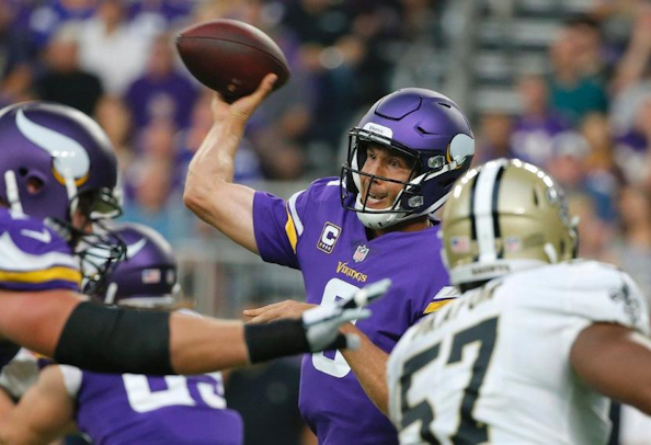 Minnesota Viking’s Sam Bradford (Cherokee) Named NFC Offensive Player of the Week