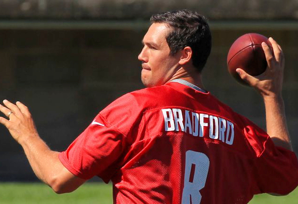 Vikings QB Sam Bradford (Cherokee) listed at questionable for Monday’s game
