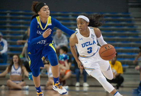 Analyss Benally (Navajo) opened the season with 9 Points as San Jose State falls to the #7 ranked UCLA Bruins