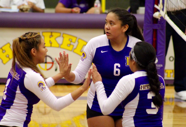 Haskell Indian Nations University Women’s Volleyball Defeat Central Christian College in Three Straight Sets