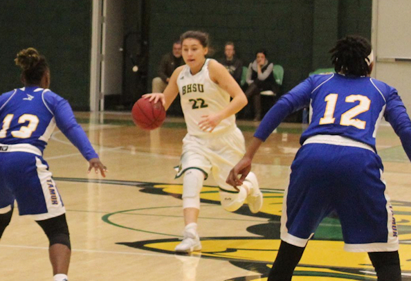 Cortez Standing Bear (Oglala-Lakota) led the way for the BHSU offense by scoring a career-high 23 points as Yellow Jackets Sting Centurions, 100-27