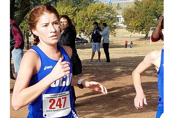 OCU’s Kassidy Williams (Kiowa/Creek) Finishes 7th Overall at SAC Conference Cross Country Meet; Earns Third Career All-Conference Status