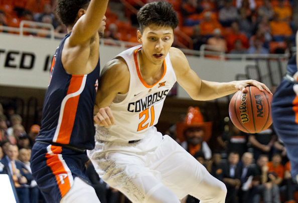 Lindy Waters, III, (Kiowa/Cherokee) Scored 14 Points and Pulled Down 7 Rebounds in Oklahoma State’s home opener