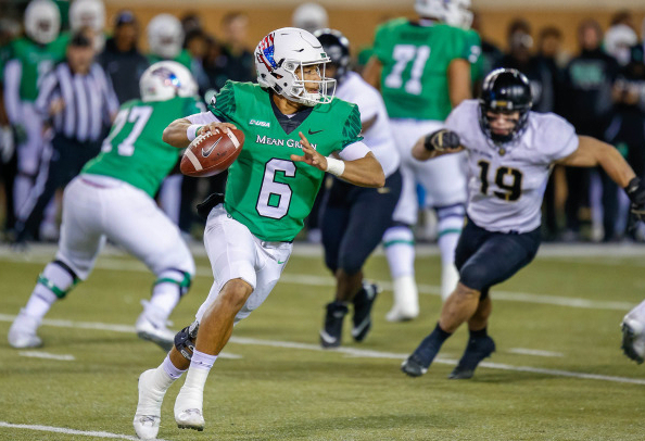 Mason Fine (Cherokee) Leads Mean Green To Shootout Victory as North Texas Edges Army In Thriller, 52-49
