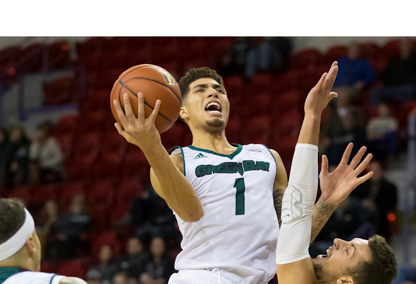 Sandy Cohen III (Oneida) Drops 15 Points for Green Bay who Fall to Northern Kentucky, 77-65