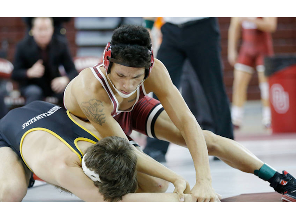 Davion Jeffries (Mvskoke Creek) earned a 2-1 decision for the Sooners  who claim a 19-13 victory over Appalachian State