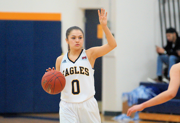 Mariah Stacona (Warm Springs) added 19 points, 10 assists for Eagles who Pull Away in Overtime to Defeat Geoducks