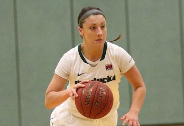 Cierra Moss (Makah) Scored 14 Points for Evergreen State who Fall to Eastern Oregon