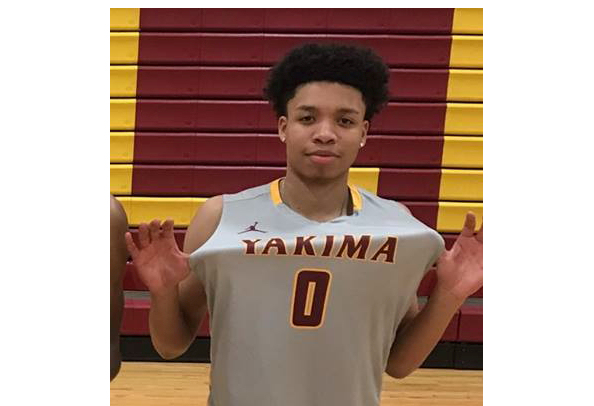 Quentin Raynor (Yakama) scores 17 points for YVC in 91-65 victory over Columbia Basin College