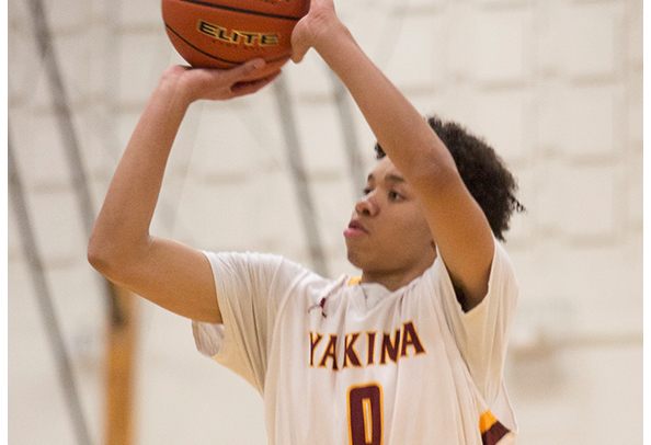 Quentin Raynor (Yakama) scored 21 points for the Yaks who Beat Blue Mountain