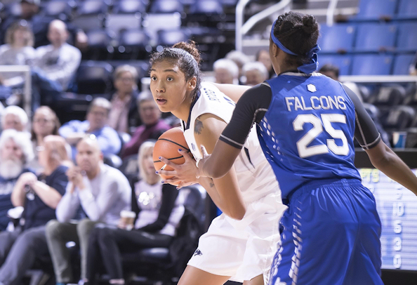Led by junior Terae Brigg’s (Crow Tribe) Season-High 18 Points the Wolf Pack earned a dominant 91-63 Mountain West win over visiting San José State