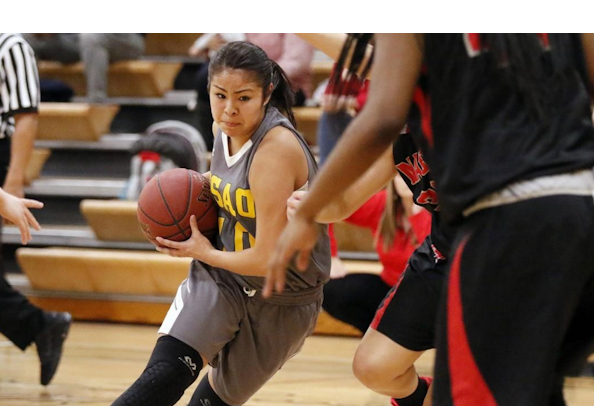 Darian Hill (Mvskoke Creek) scored 14 points to help lead USAO against SCU