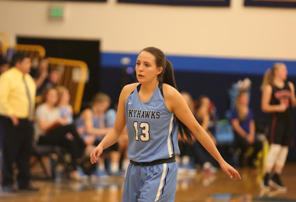 Fort Lewis Skyhawks Kayla Herrera (Chippewa) has a Career Night of 36 Points in 78-64 win at Adams State University