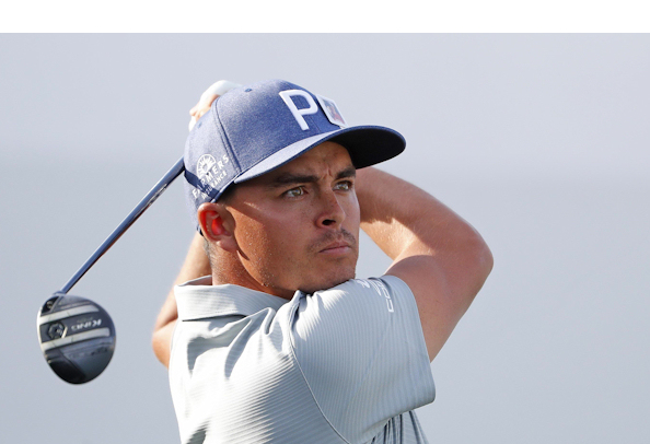 Rickie Fowler (Navajo) takes a share of the lead into the weekend at the Waste Management Phoenix Open