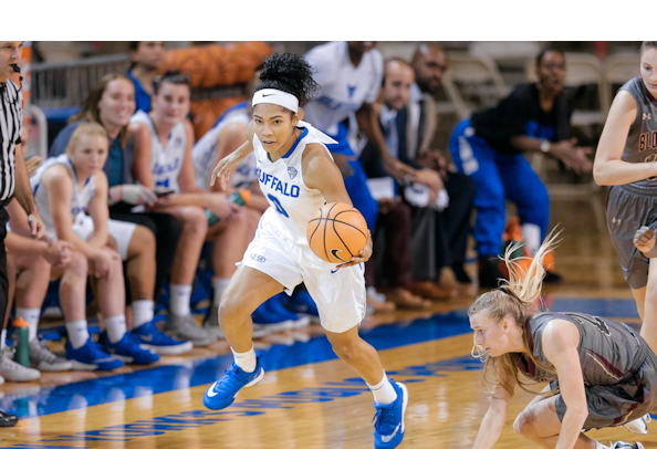 Summer Hemphill (Seneca Nation) continued her strong play with her third double-double of the season as she netted 15 points, 10 rebounds