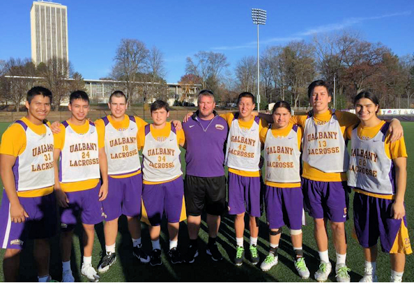 Final Four Bound UAlbany has eight Native Americans on the roster, including the top freshman in the nation, Tehoka Nanticoke