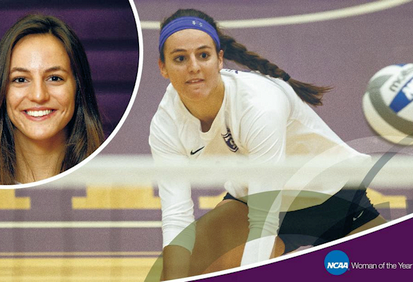 Former University of St. Thomas volleyball standout Whitney Lloyd, Alderville First Nation, is in the running for NCAA Woman of the Year