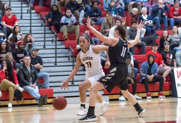 Daranda Hinkey (Shoshone/Paiute) stayed hot with 15 points, four assists for SOU Raiders in Win Over Geoducks