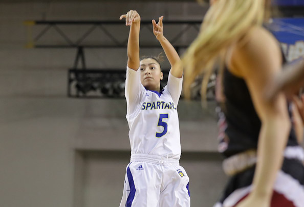 Analyss Benally (Navajo) Stands Alone In 12th Place On SJSU Three-Pointer List