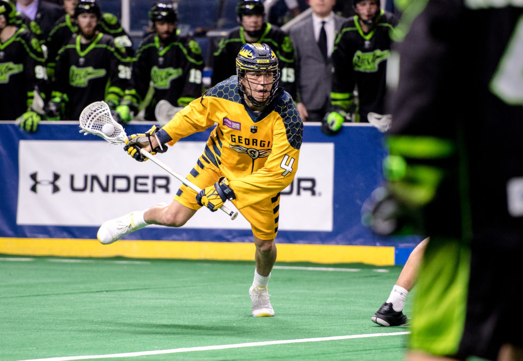 Lyle Thompson (Onondaga) recorded his 300th career point with seven points against the Rush Sunday Night