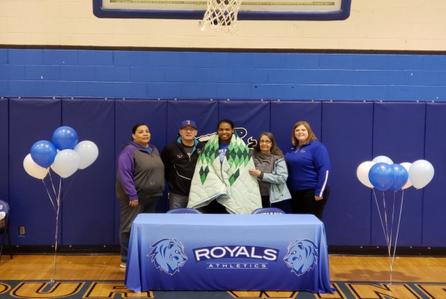 Loulle Deng (Spirit Lake Tribe) Commits to Lake Region State College Royals Volleyball Team