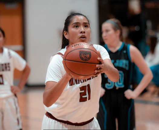 Little Priest Tribal College sophomore Talia Paytiamo (Acoma Pueblo) has been named Iowa Community College Athletic Conference Women’s DII Basketball Player of the Week