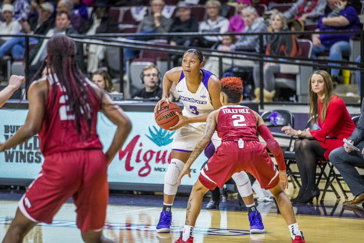 Dominique Golightly’s (Kiowa Tribe) Career High 26 Points Paces Abilene Christian with a win at Sam Houston State