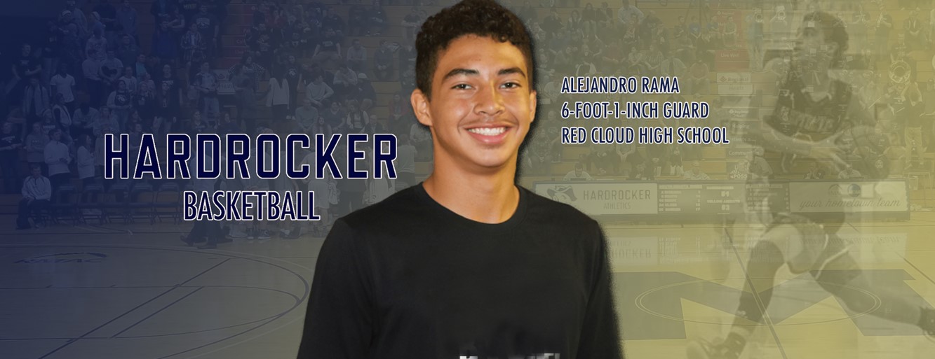 Hardrocker’s announce the signing of Alejandro Rama (Oglala) as the newest member of the SD Mines roster for the 2019-2020  Season