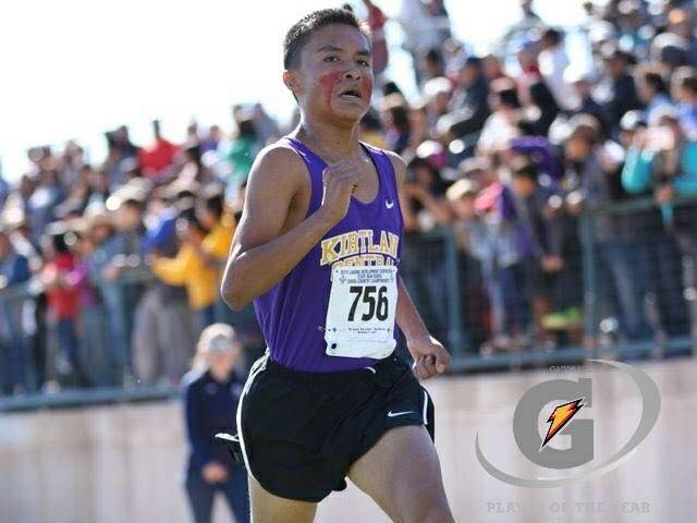 Kirtland Central’s Kashon Harrison (Navajo) named New Mexico Gatorade Runner of Year