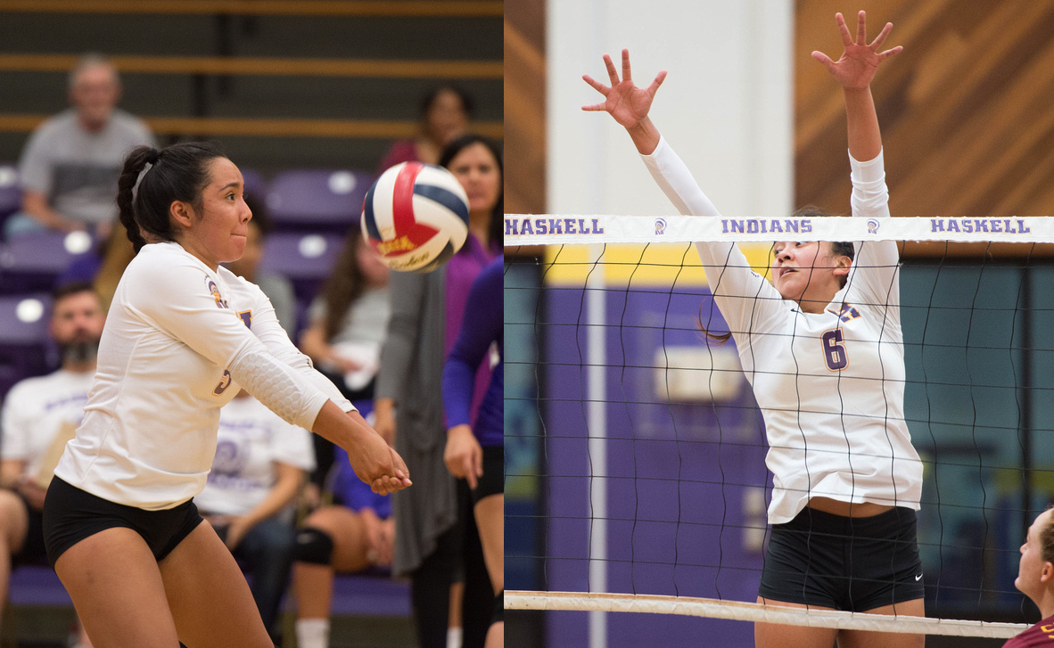Haskell Indian Nations University Volleyball Duo Headed To U.S. Women’s