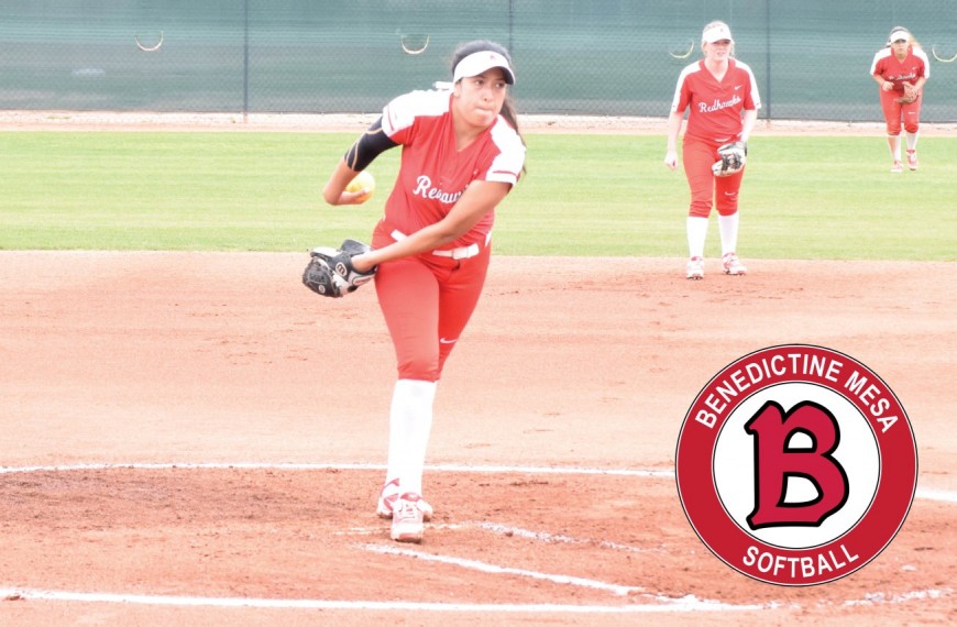 Benedictine University-Mesa Freshman Rose Soza-Gonzalez (Soboba Tribe) was named California Pacific Conference Pitcher of the Week