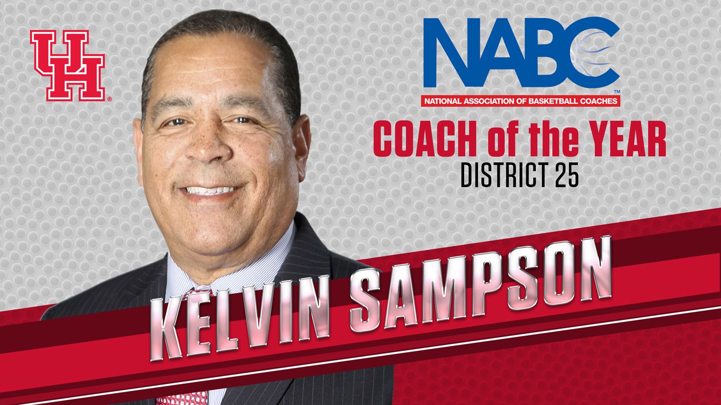 Houston head coach Kelvin Sampson Named (Lumbee)  NABC District 25 Coach of the Year