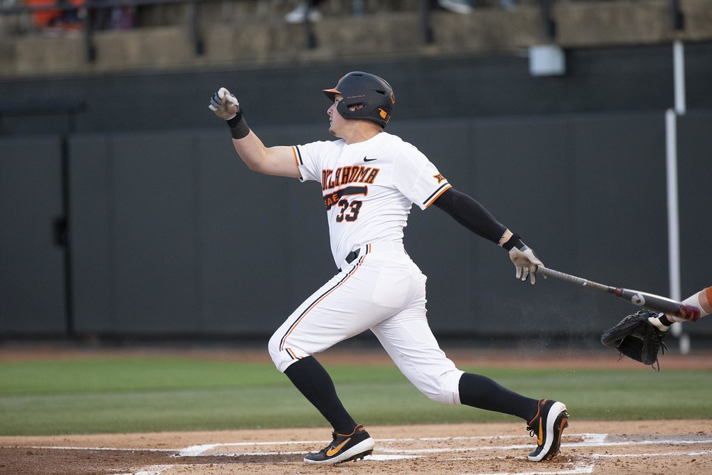 Oklahoma State junior Trevor Boone (Osage) hit three home runs, tying the Cowboys’ single-game HR record