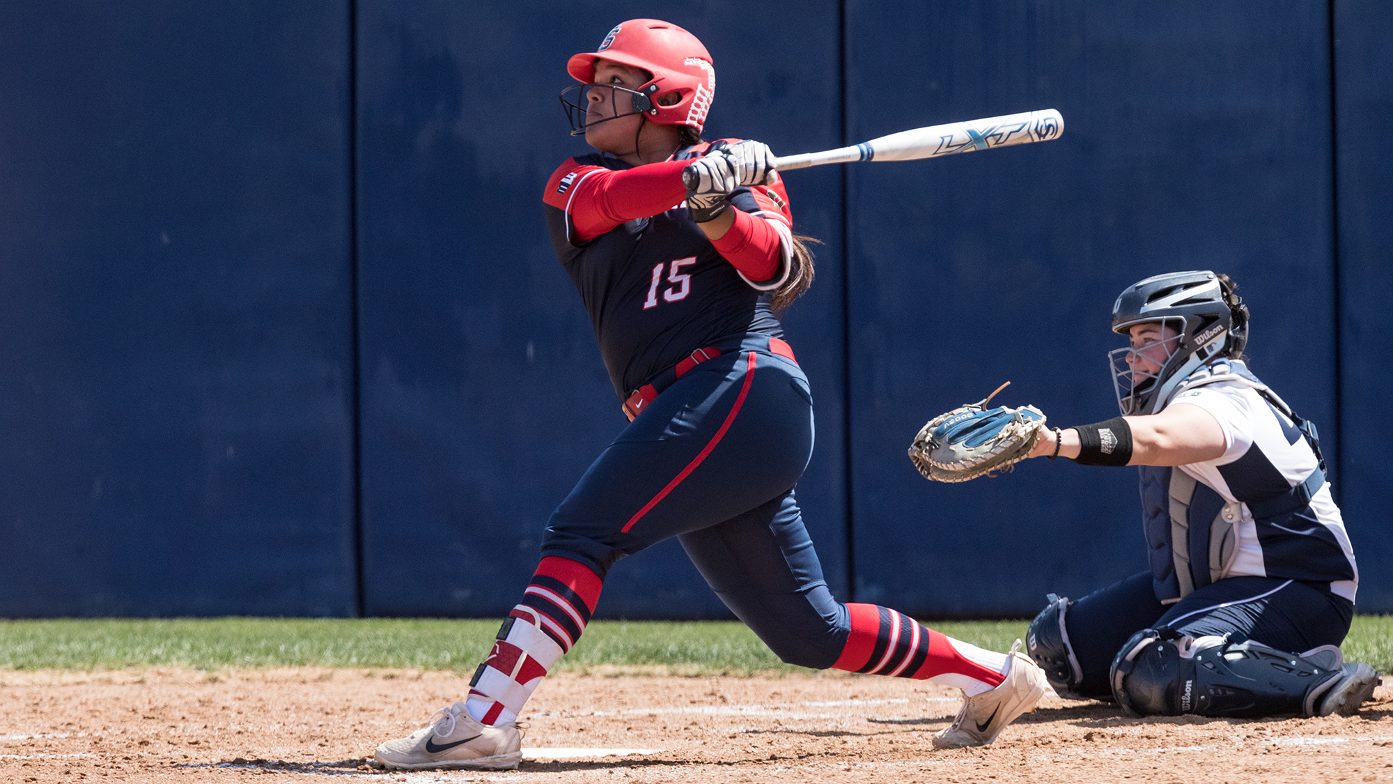 Hayleigh Galvan (Cherokee) went 2-for-3 with a solo home run to lead the Fresno State ‘Dogs offensively on Saturday