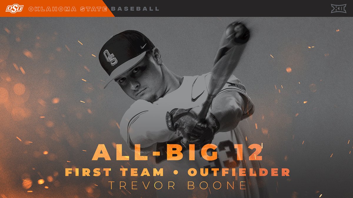 Oklahoma State’s Trevor Boone (Osage Tribe) collected All-Big 12 Conference First Team honors