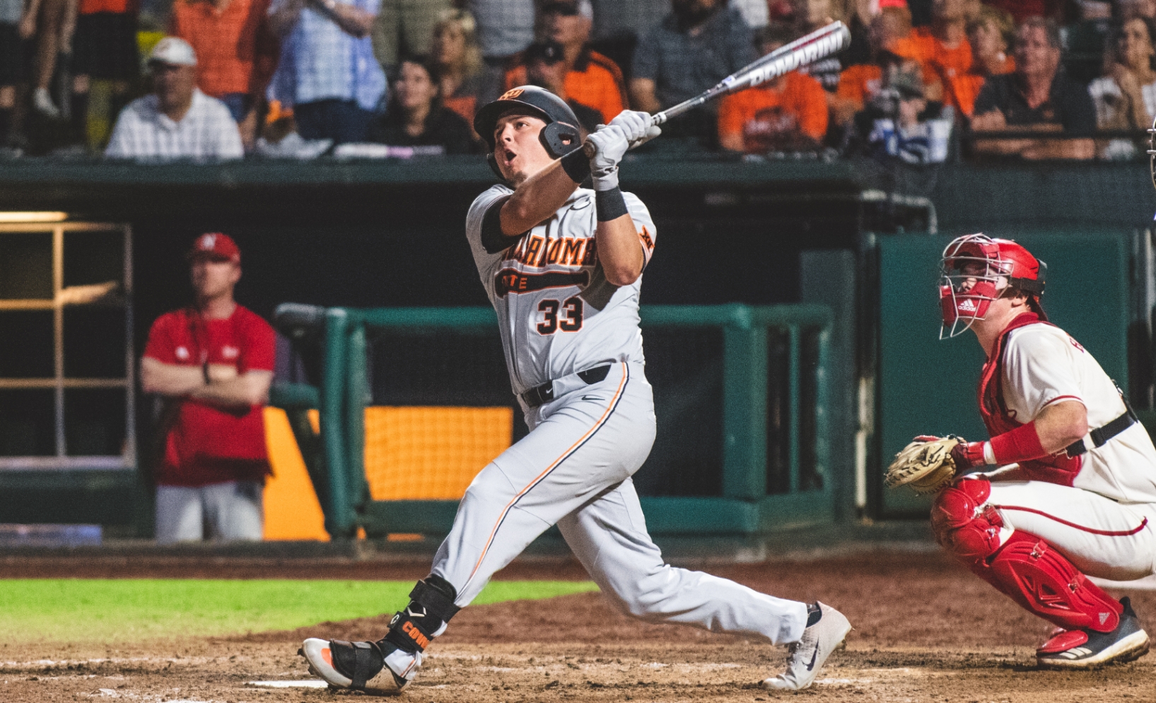 Trevor Boone (Osage) launched a three-run home run to defeat Nebraska, 6-5