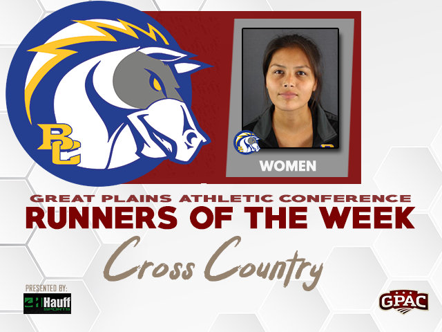 Great Plains Athletic Conference (GPAC) Names Briar Cliff’s Amory Prue (Rosebud Sioux) Runner of the Week