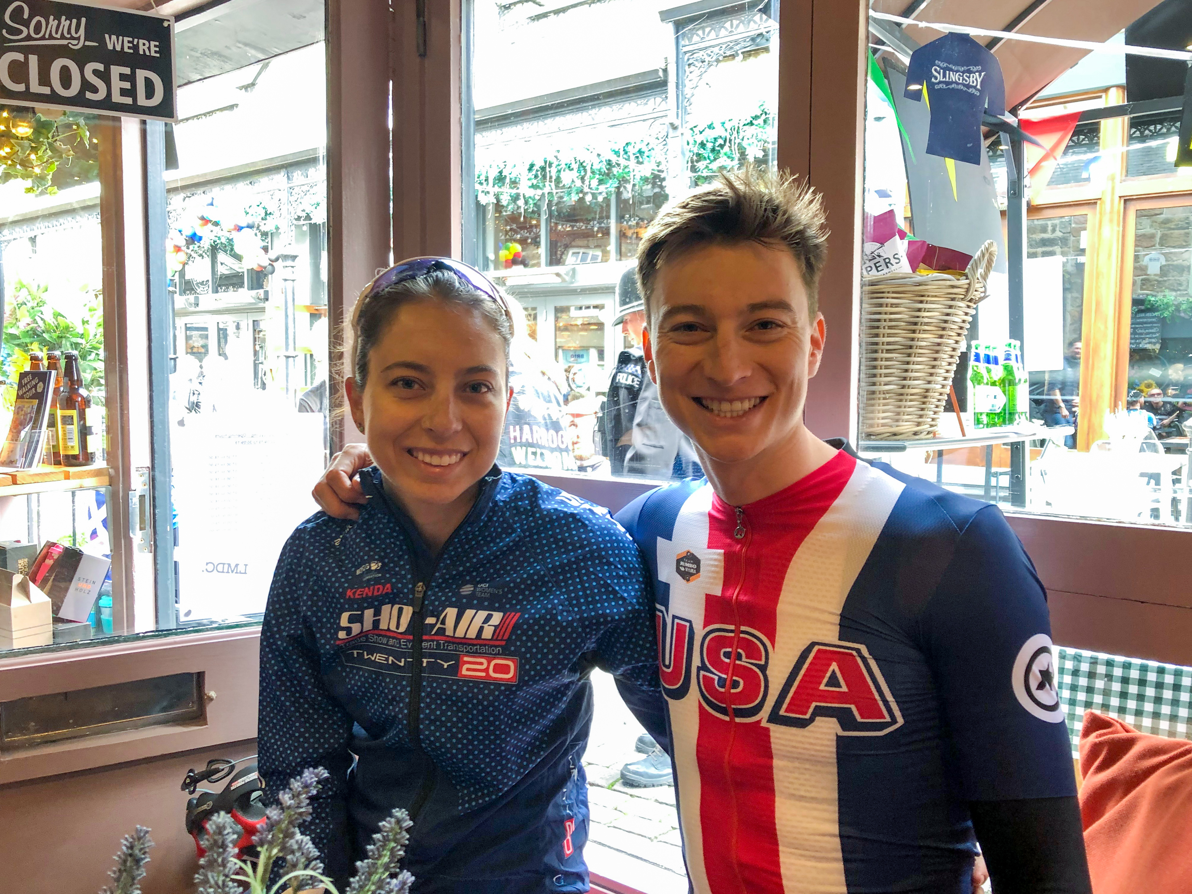 Catching Up With World Class Cyclists Shayna and Neilson Powless (Oneida) at the UCI Road World Championships