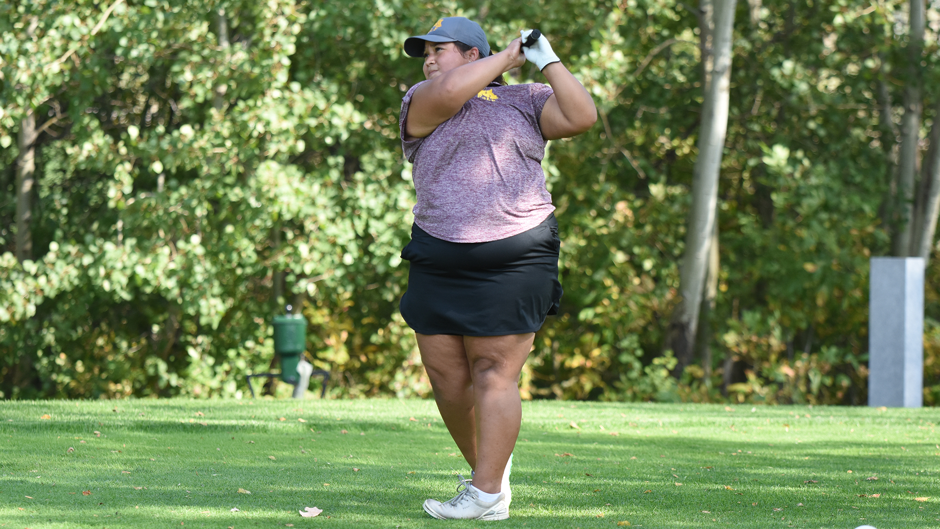 Minnesota-Morris’s Payton Sierra (Oglala Lakota) captures medalist honors at the UMN Morris Invite