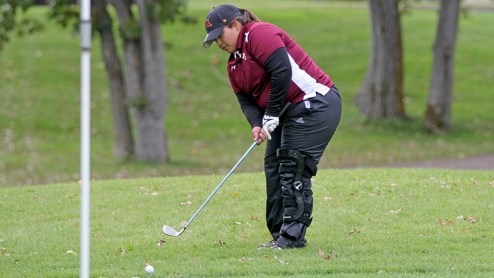 Payton Sierra (Oglala Lakota) captures medalist honors at the MLC/UMN Morris Dual